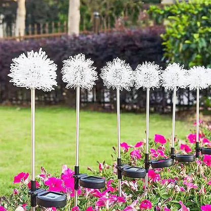 2-Pack: Outdoor Solar Dandelion Lawn Lights DailySale