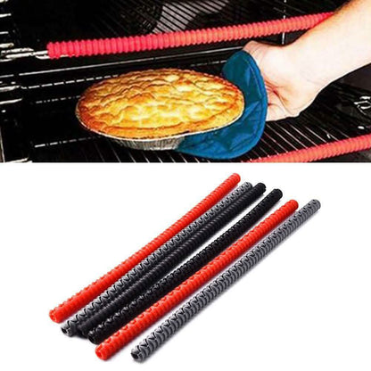 2-Pack: Oven Shelf Protection Heat Resistant Silicon Strips DailySale