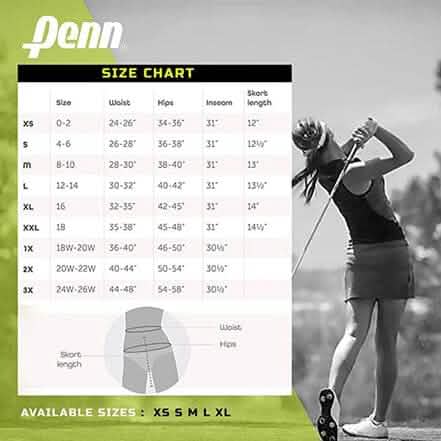 2-Pack: Penn Women's Active Athletic Performance Skorts DailySale