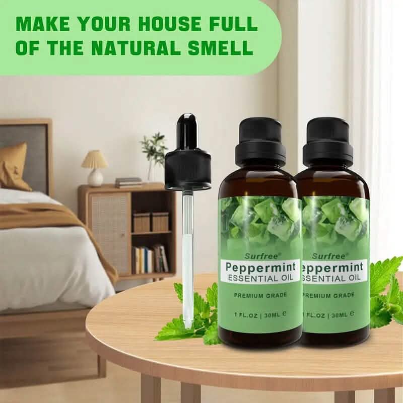 2-Pack: Peppermint Premium Quality Essential Oil DailySale