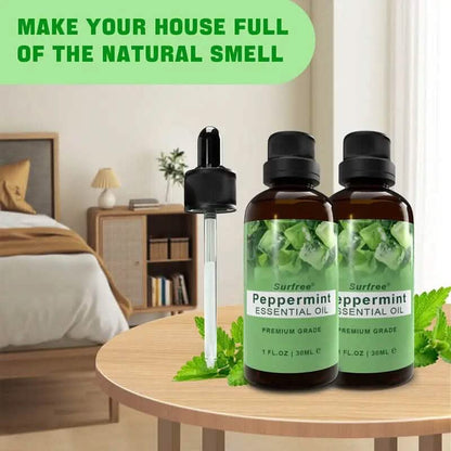2-Pack: Peppermint Premium Quality Essential Oil DailySale