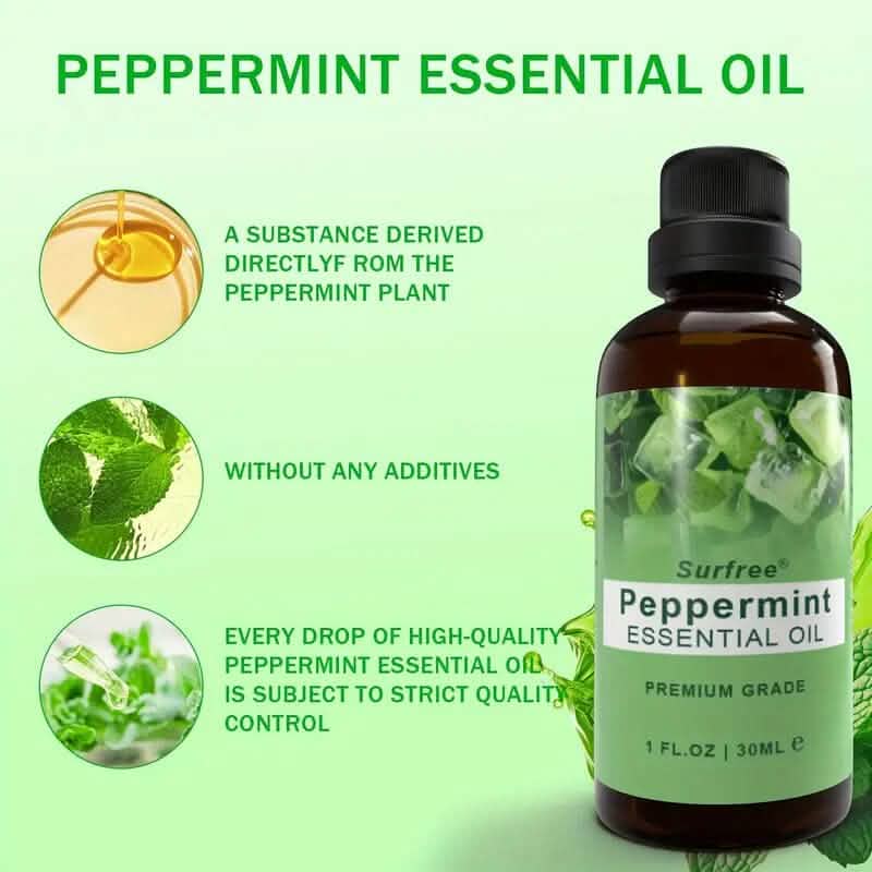 2-Pack: Peppermint Premium Quality Essential Oil DailySale