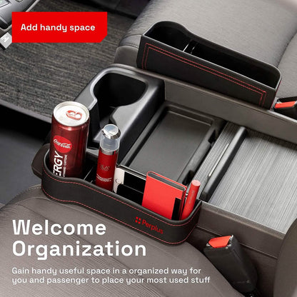 2-Pack: PerPlus Car Seat Gap Filler Organizer DailySale