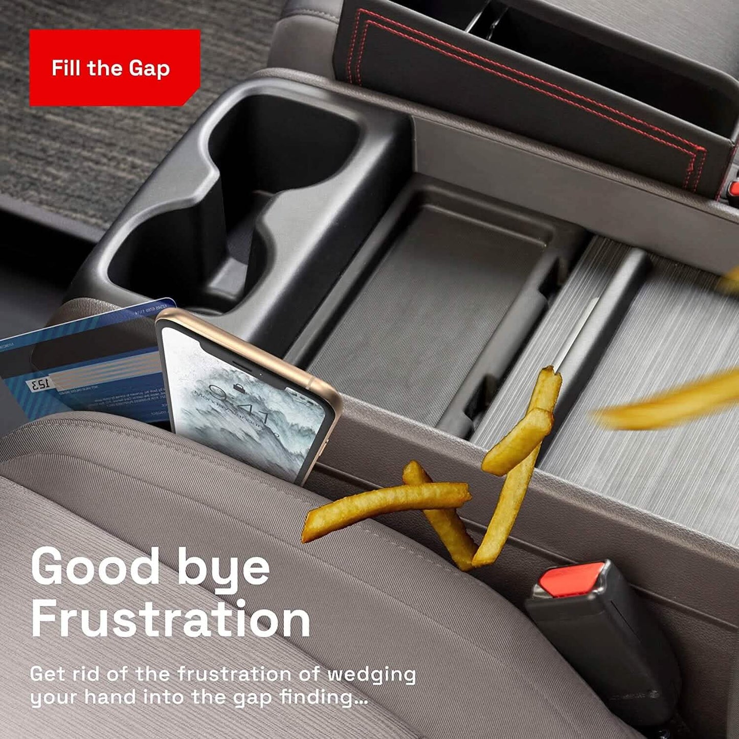 2-Pack: PerPlus Car Seat Gap Filler Organizer DailySale