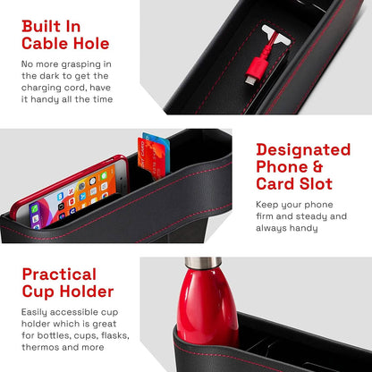 2-Pack: PerPlus Car Seat Gap Filler Organizer DailySale