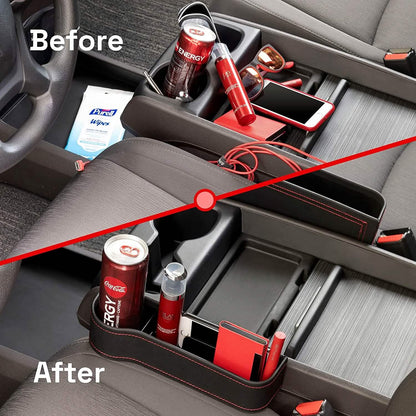 2-Pack: PerPlus Car Seat Gap Filler Organizer DailySale