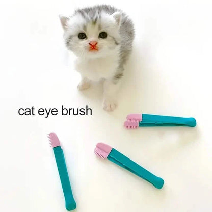 2-Pack: Pet Eye Comb Brush Pet Tear Stain Remover Comb Cleaning Grooming Tools DailySale