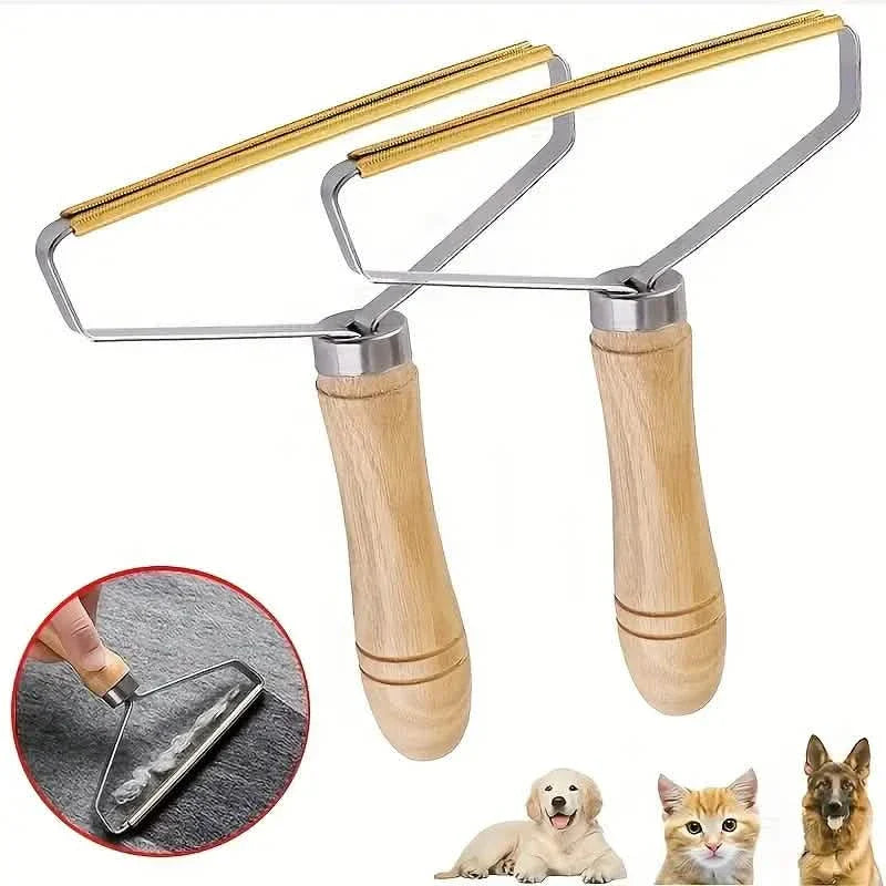 2-Pack: Pet Hair Remover Brush Manual Lint Roller DailySale