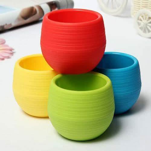 2-Pack: Plastic Plant Flower Pots DailySale
