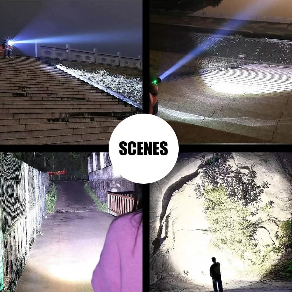 2-Pack: Portable and Multi-Functional Telescopic Zoomable Flashlight DailySale