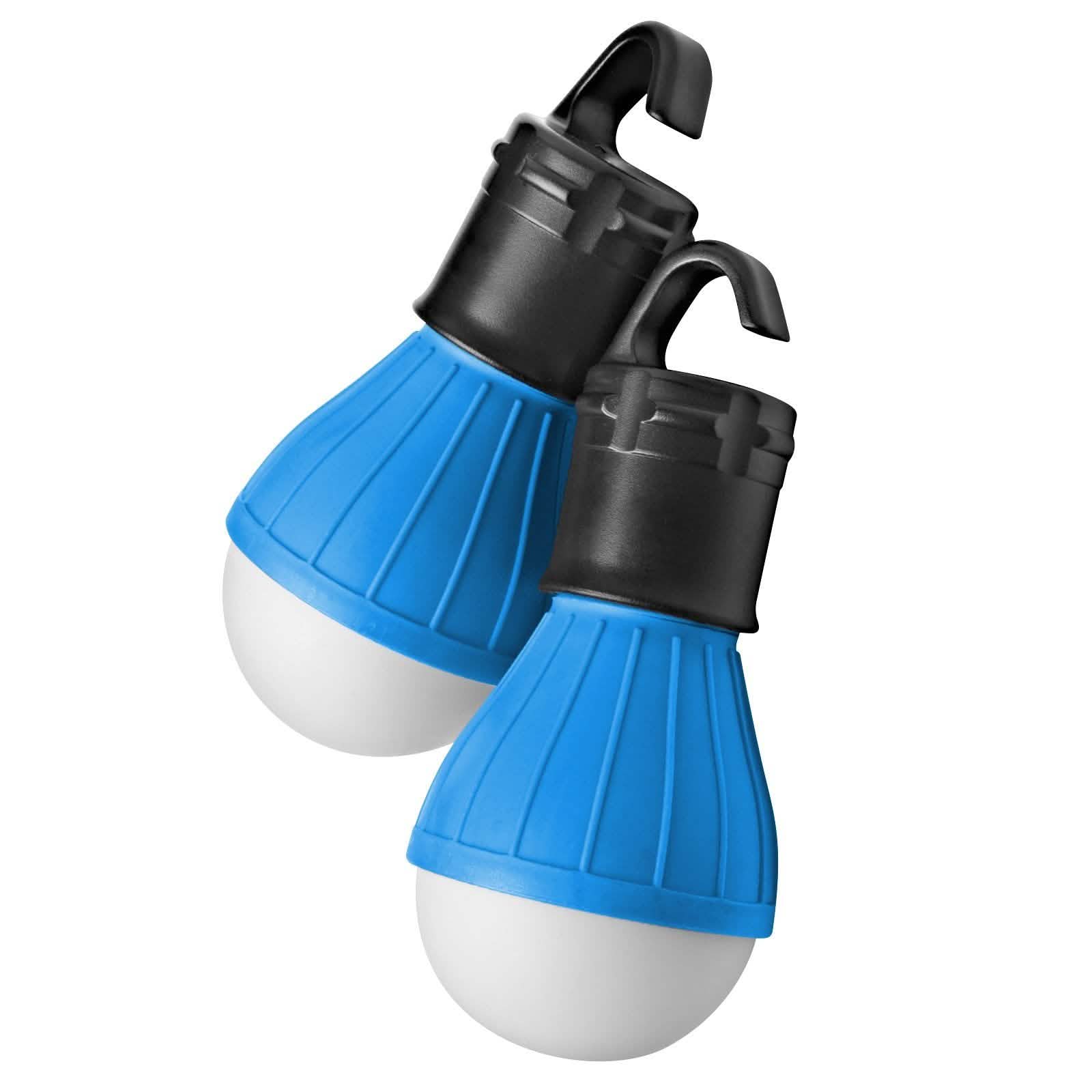 2-Pack: Portable Emergency Light Bulb with Hook DailySale