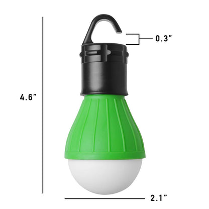 2-Pack: Portable Emergency Light Bulb with Hook DailySale
