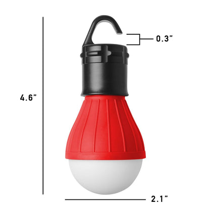 2-Pack: Portable Emergency Light Bulb with Hook DailySale