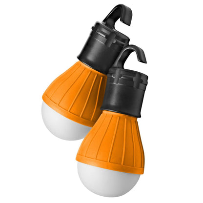 2-Pack: Portable Emergency Light Bulb with Hook DailySale