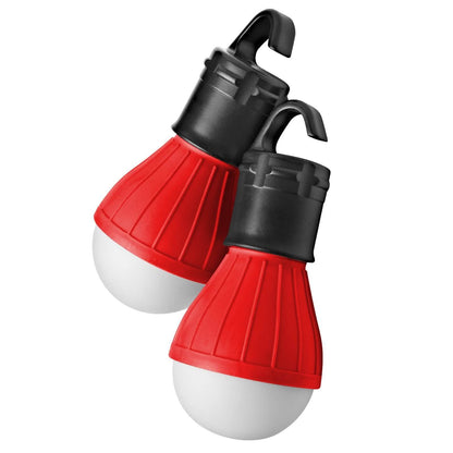 2-Pack: Portable Emergency Light Bulb with Hook DailySale