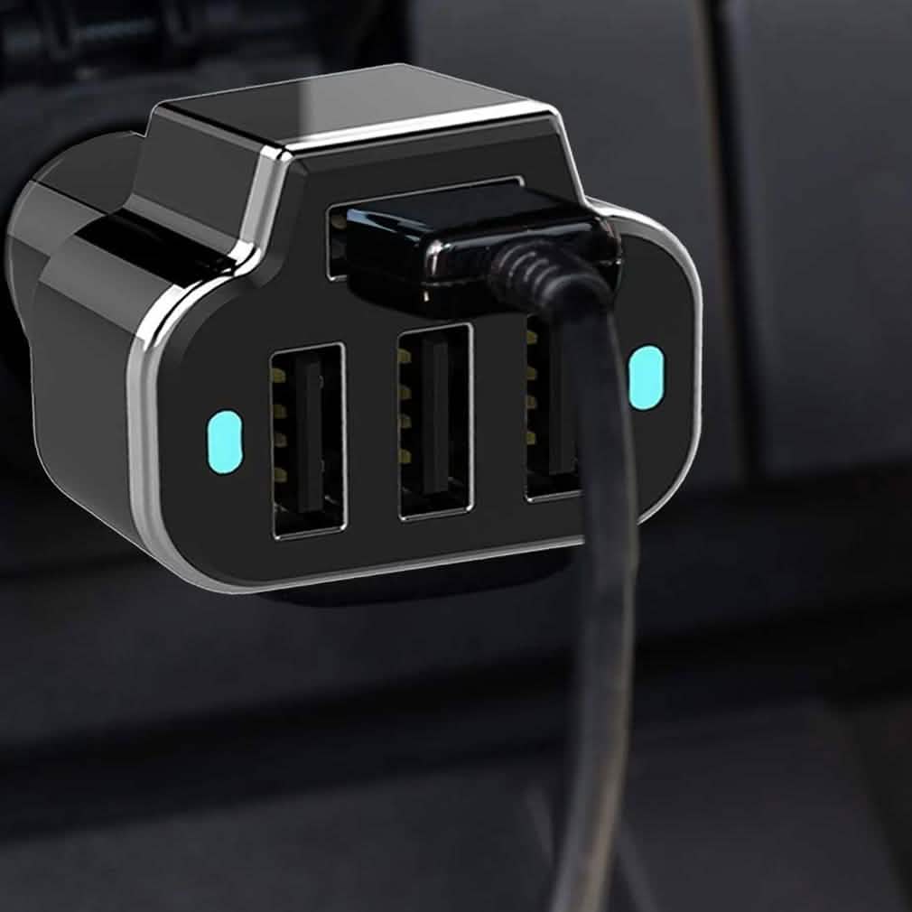2-Pack: PowerUp 4 USB Port Car Charger Adapter DailySale