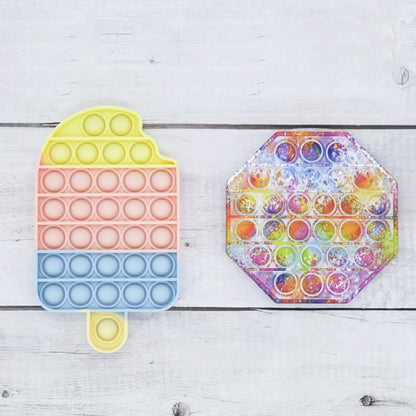 2-Pack: Push Pop Fidget Anti-Stress Pads DailySale