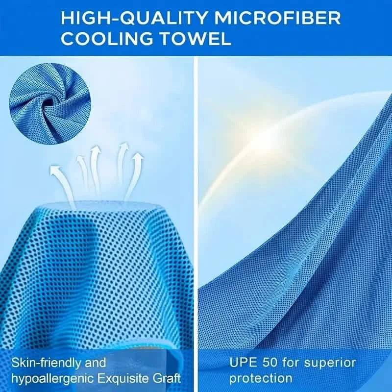 2-Pack: Quick Drying Absorbent Cooling Towels DailySale