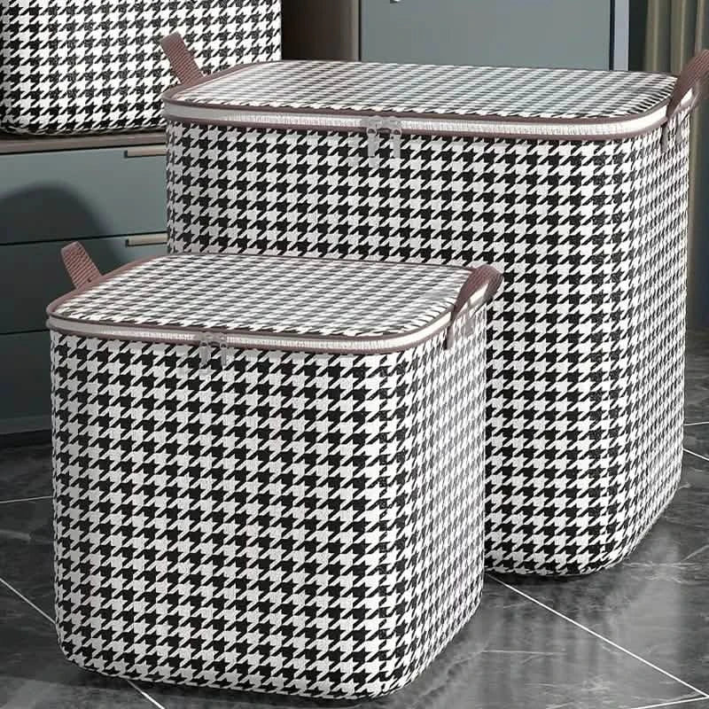 2-Pack: Quilt Storage Bag Organizer Non-woven Dustproof Foldable Wardrobe Space Saving Bag DailySale