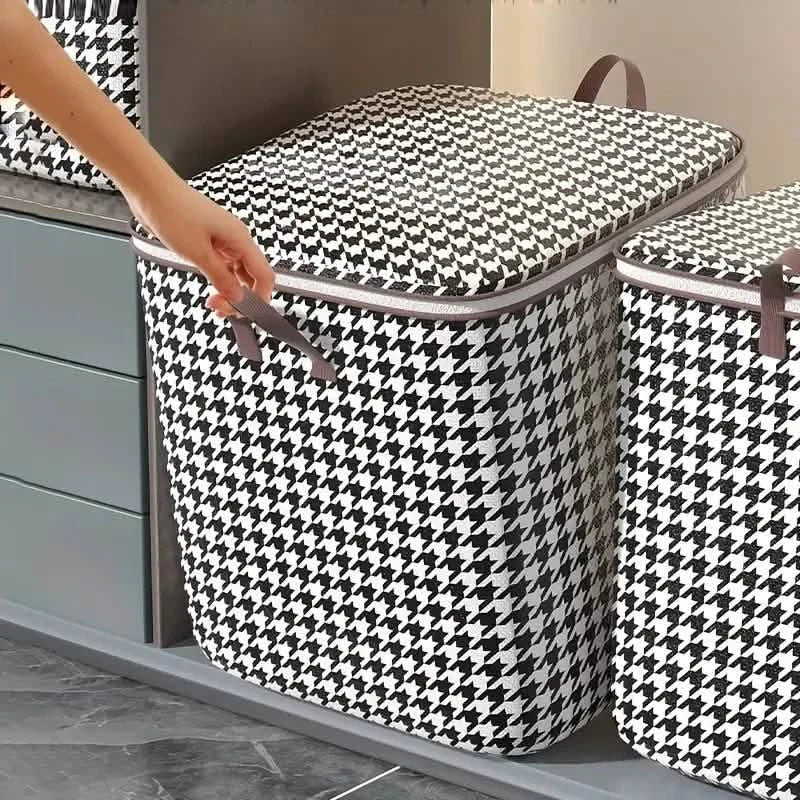 2-Pack: Quilt Storage Bag Organizer Non-woven Dustproof Foldable Wardrobe Space Saving Bag DailySale