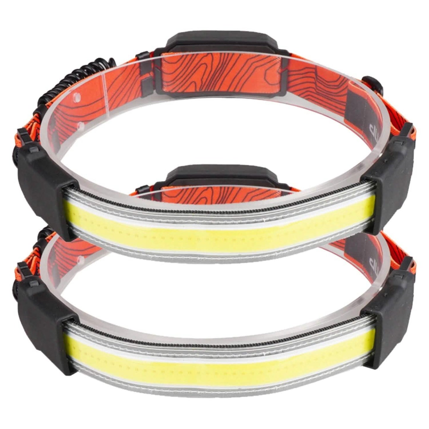 2-Pack: Rechargeable Headlamp 3 Light Modes Hand-Free DailySale