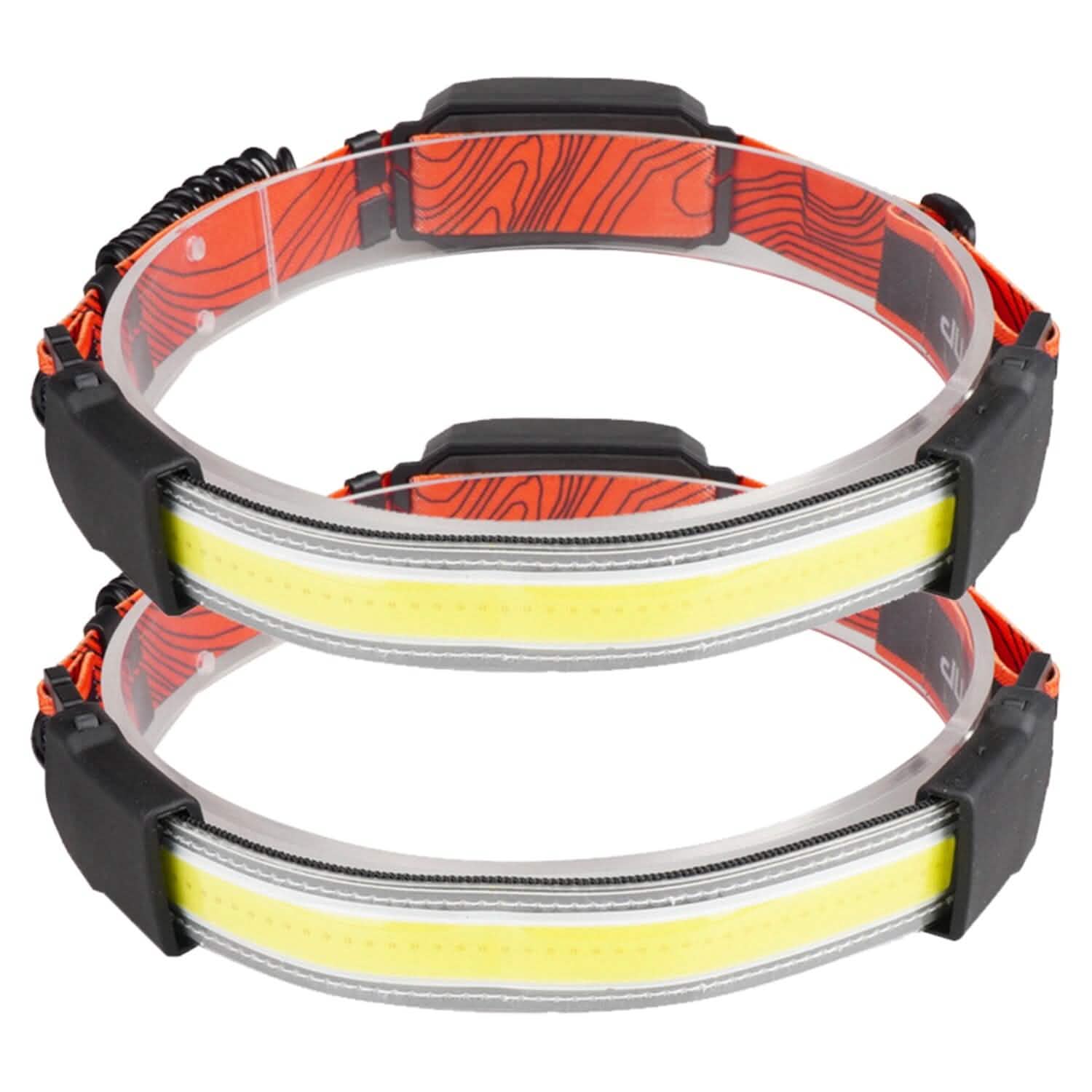 2-Pack: Rechargeable Headlamp 3 Light Modes Hand-Free DailySale