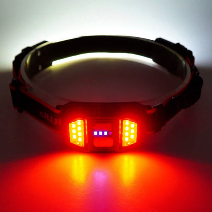 2-Pack: Rechargeable Headlamp 3 Light Modes Hand-Free DailySale