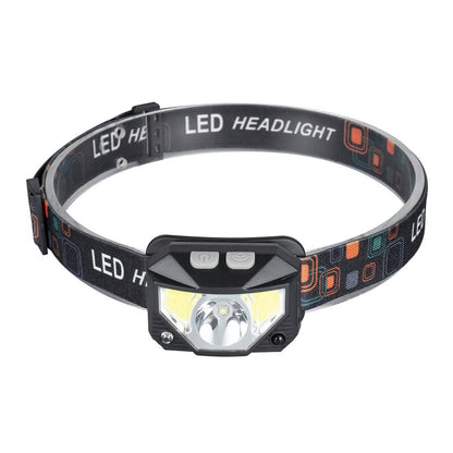 2-Pack: Rechargeable Motion Sensor Headlamp 6 Light Modes Headlight DailySale