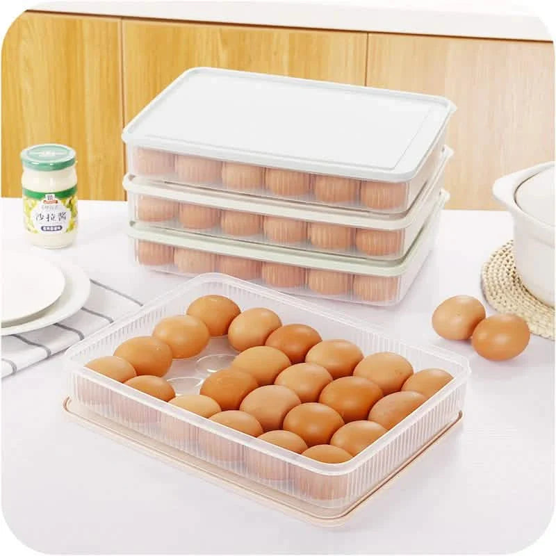 2-Pack: Refrigerator Egg Box Food Preservation DailySale
