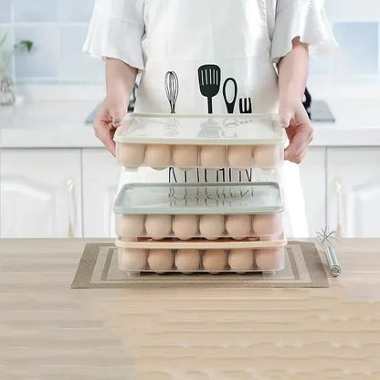 2-Pack: Refrigerator Egg Box Food Preservation DailySale