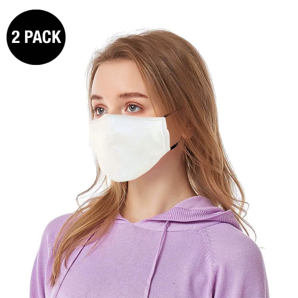 2-Pack: Reusable Ear Loop Face Mask DailySale