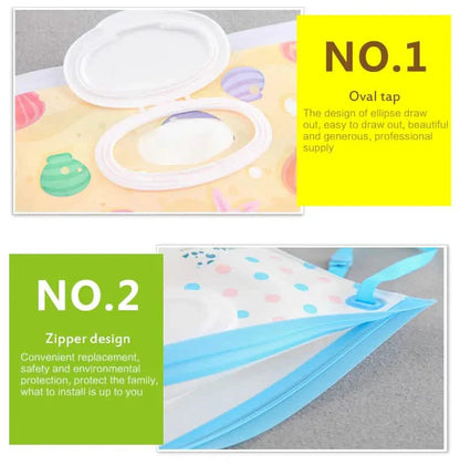 2-Pack: Reusable Wet Wipe Pouch DailySale