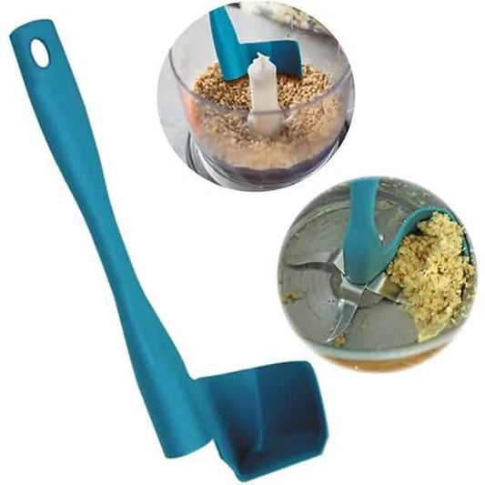 2-Pack: Rotary Scraper Rotating Spatula Scooping Portioning Food Processor DailySale