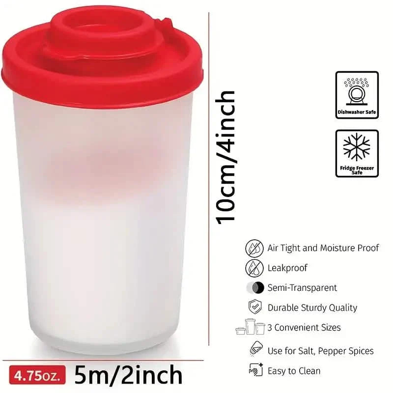 2-Pack: Salt and Pepper Shakers Moisture Proof Set DailySale