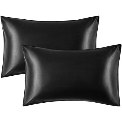 2-Pack: Satin Pillowcases with Envelope Closure DailySale