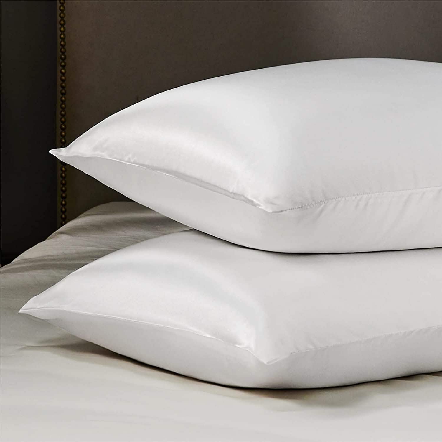 2-Pack: Satin Pillowcases with Envelope Closure DailySale