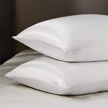 2-Pack: Satin Pillowcases with Envelope Closure DailySale