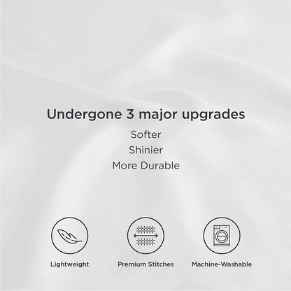2-Pack: Satin Pillowcases with Envelope Closure DailySale