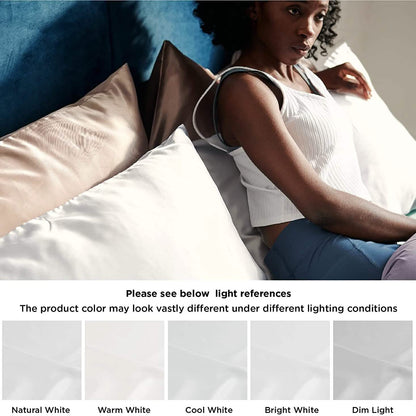 2-Pack: Satin Pillowcases with Envelope Closure DailySale