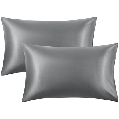 2-Pack: Satin Pillowcases with Envelope Closure DailySale
