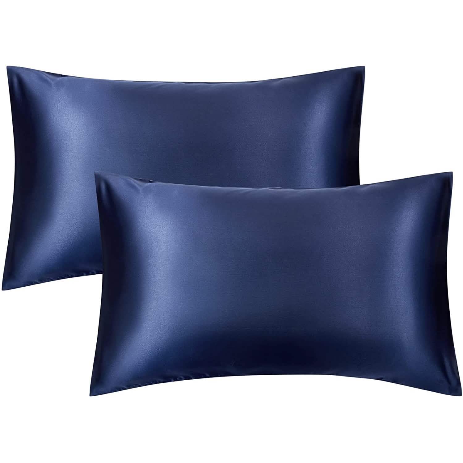 2-Pack: Satin Pillowcases with Envelope Closure DailySale