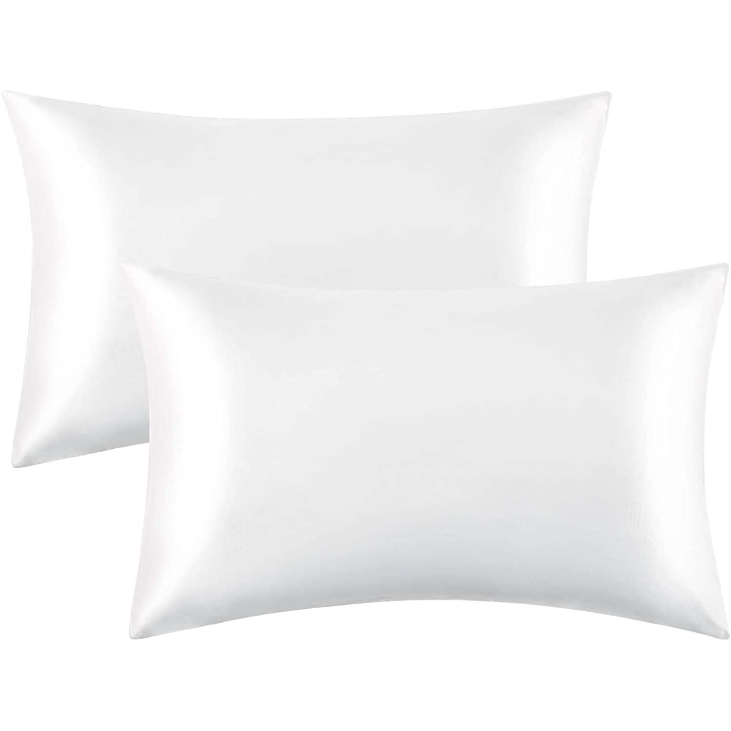 2-Pack: Satin Pillowcases with Envelope Closure DailySale