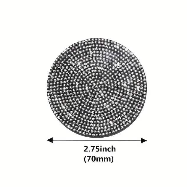 2-Pack: Shimmering Diamond Car Cup Mats DailySale