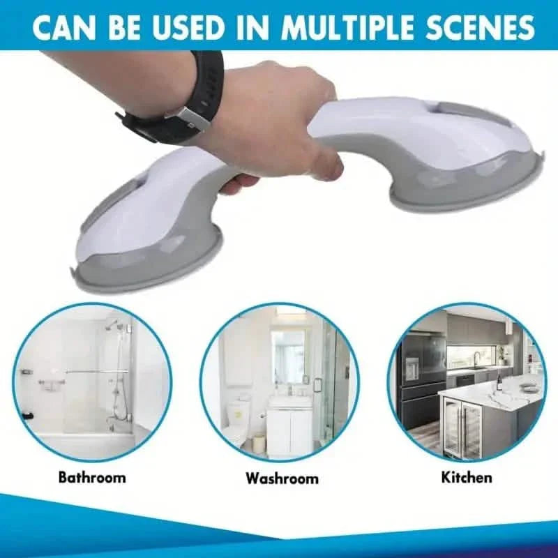 2-Pack: Shower Handle Grab Bars For Bathtubs And Showers DailySale