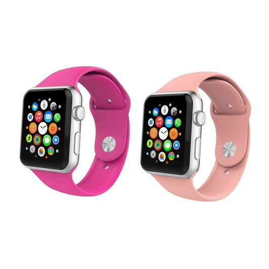 2-Pack: Silicone Apple Watch Straps DailySale