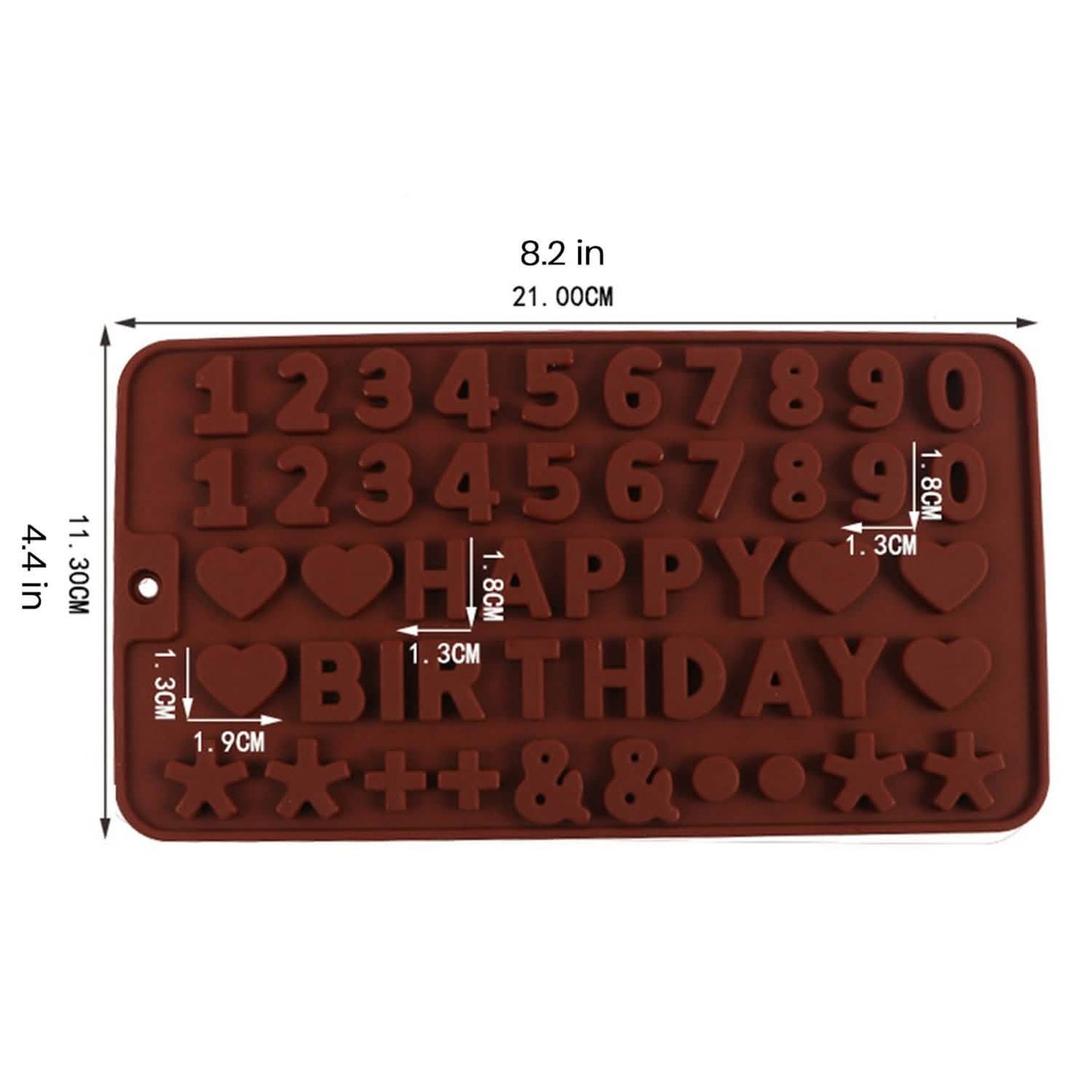 2-Pack: Silicone Chocolate Ice Decoration Tray DailySale