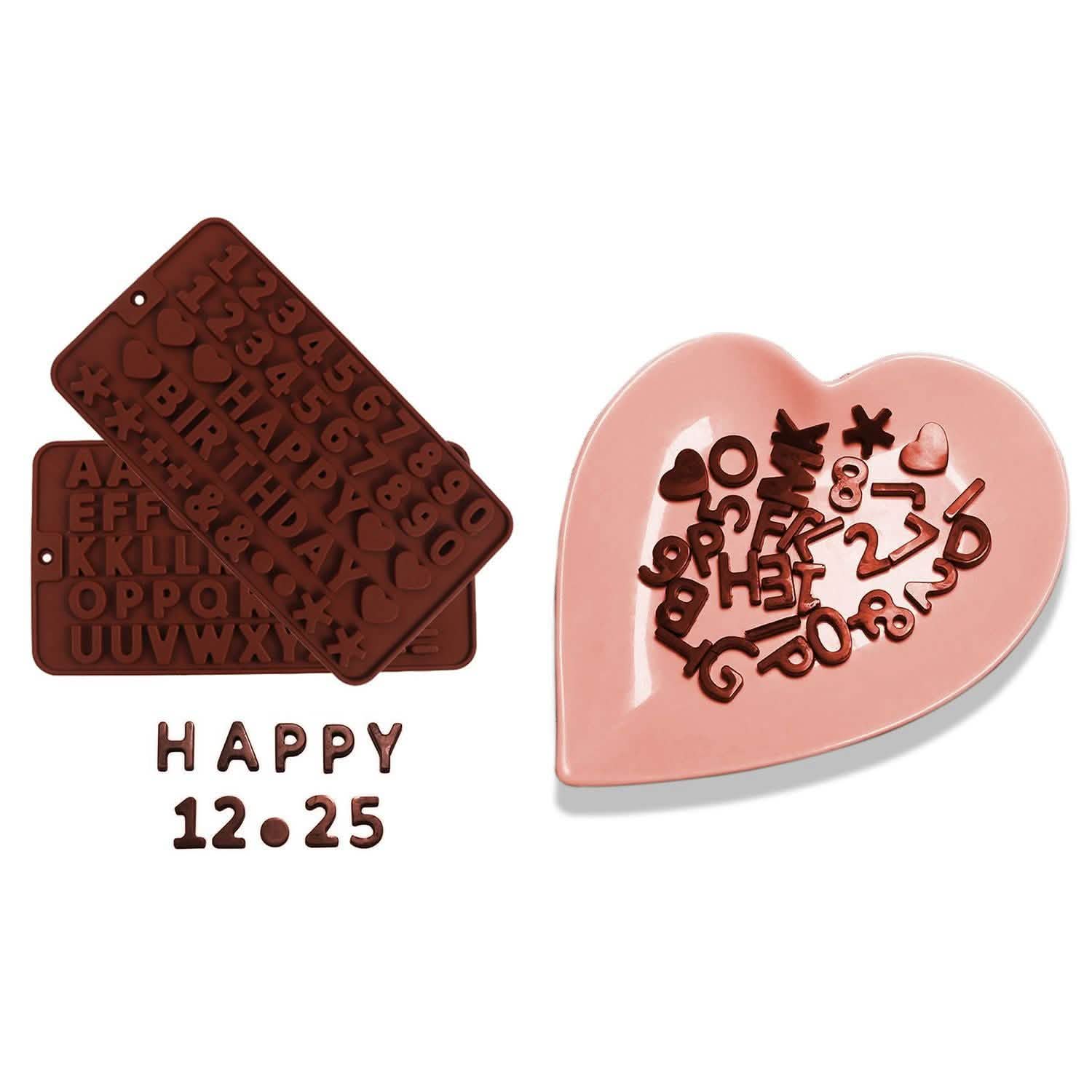 2-Pack: Silicone Chocolate Ice Decoration Tray DailySale