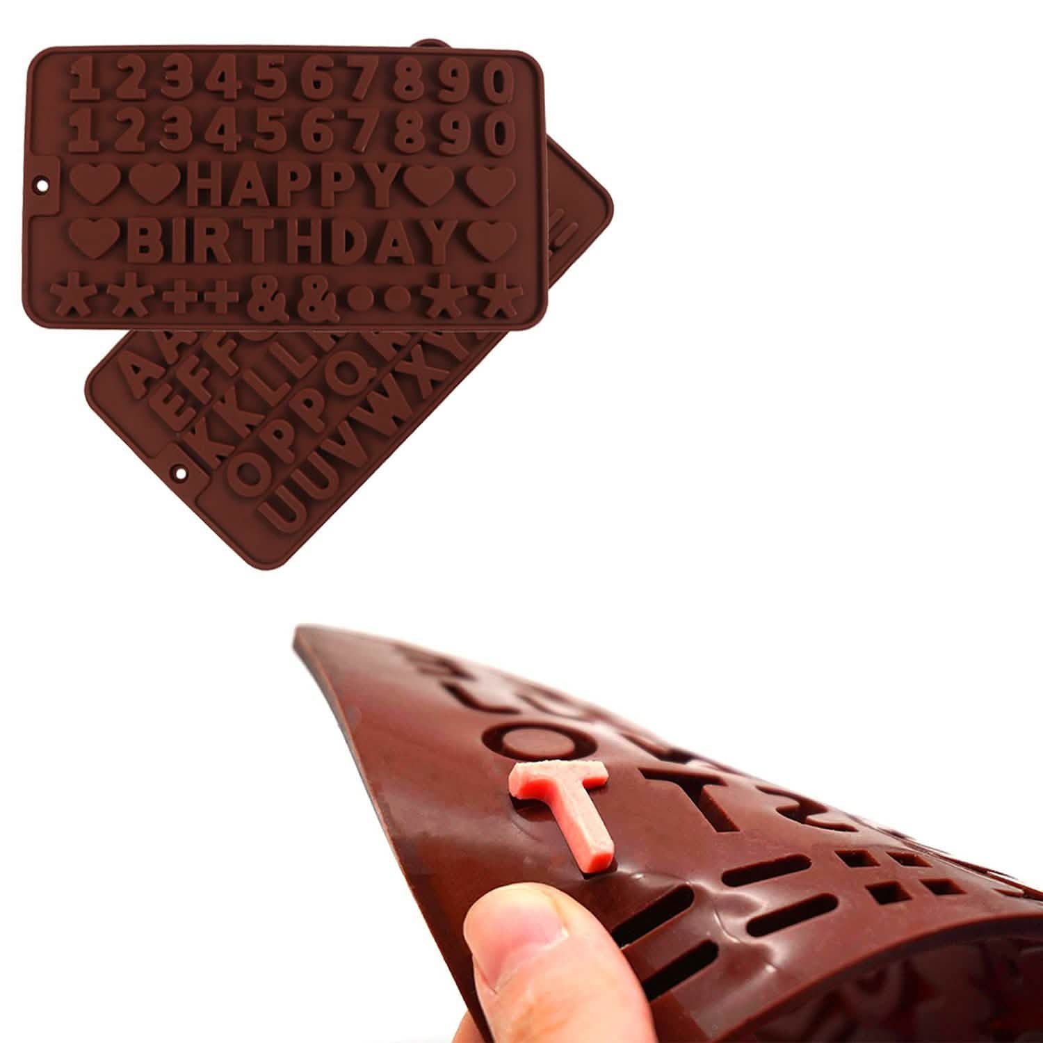 2-Pack: Silicone Chocolate Ice Decoration Tray DailySale