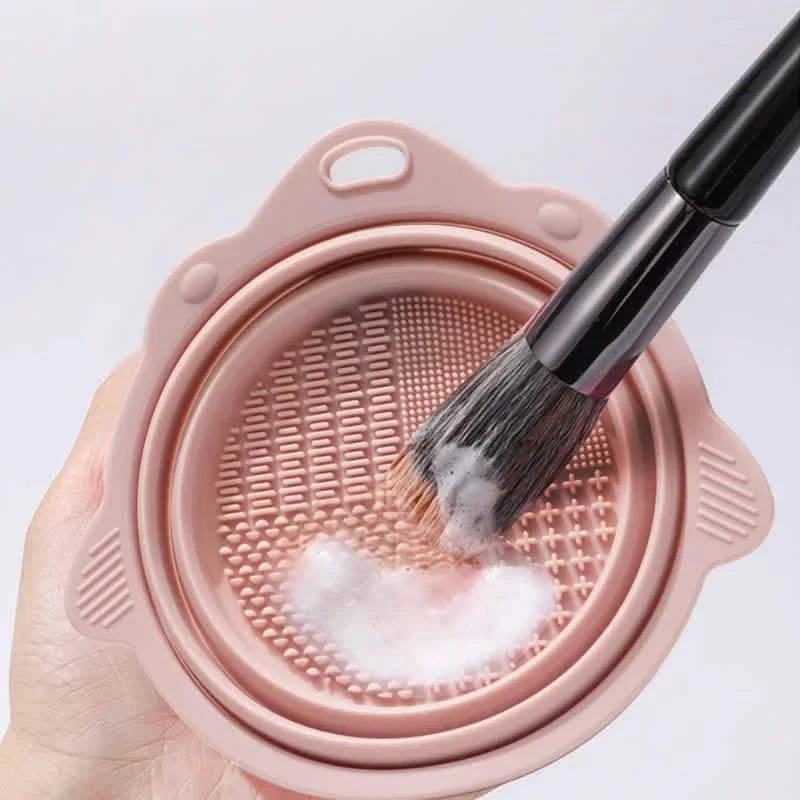 2-Pack: Silicone Foldable Makeup Brush Cleaning Pad DailySale