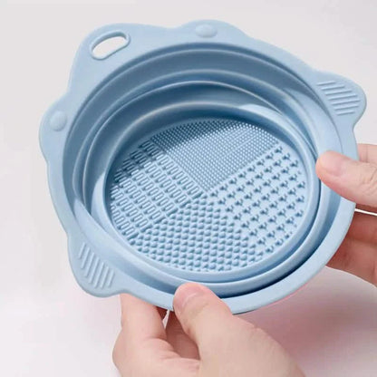 2-Pack: Silicone Foldable Makeup Brush Cleaning Pad DailySale